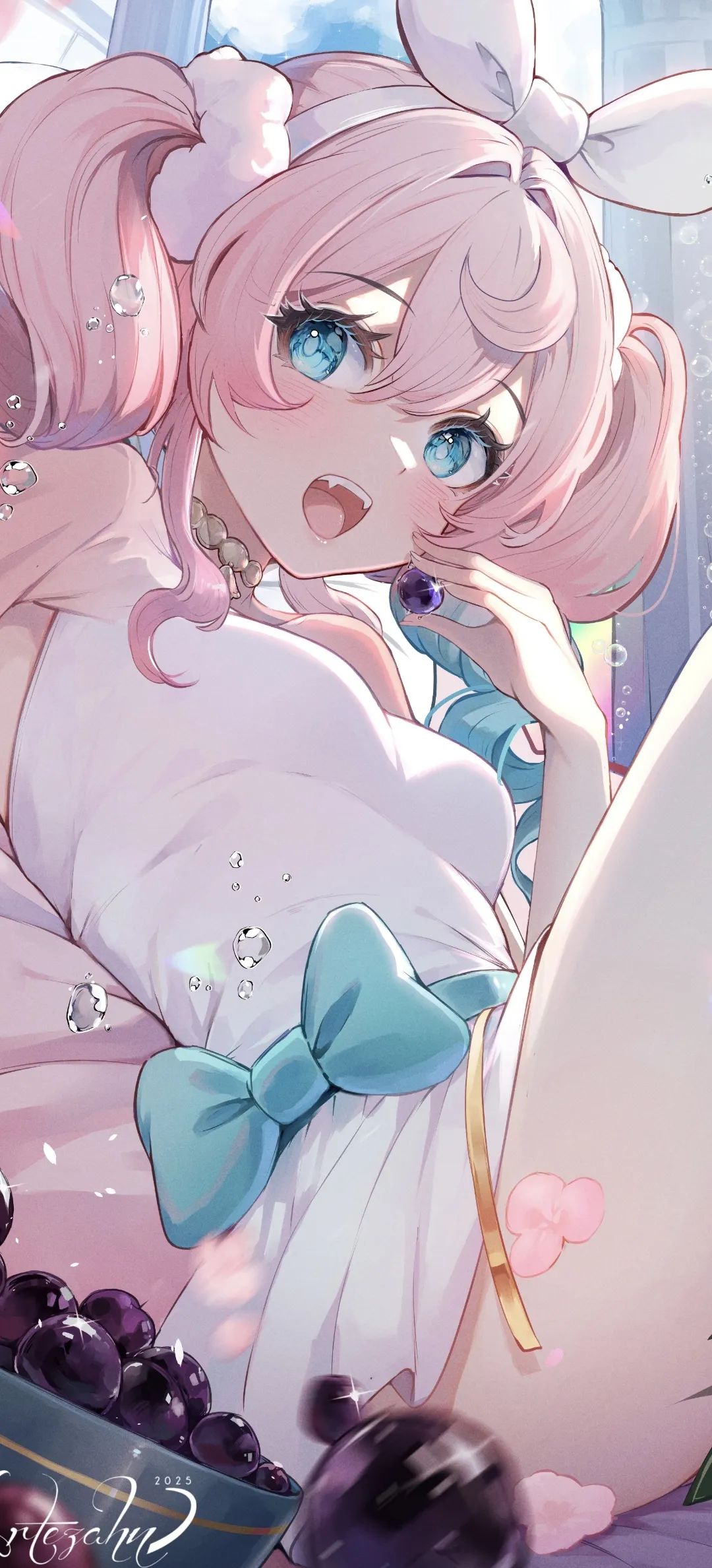 动漫壁纸 | 暴雨洗过的天空，蓝得像刚剥开的薄荷糖