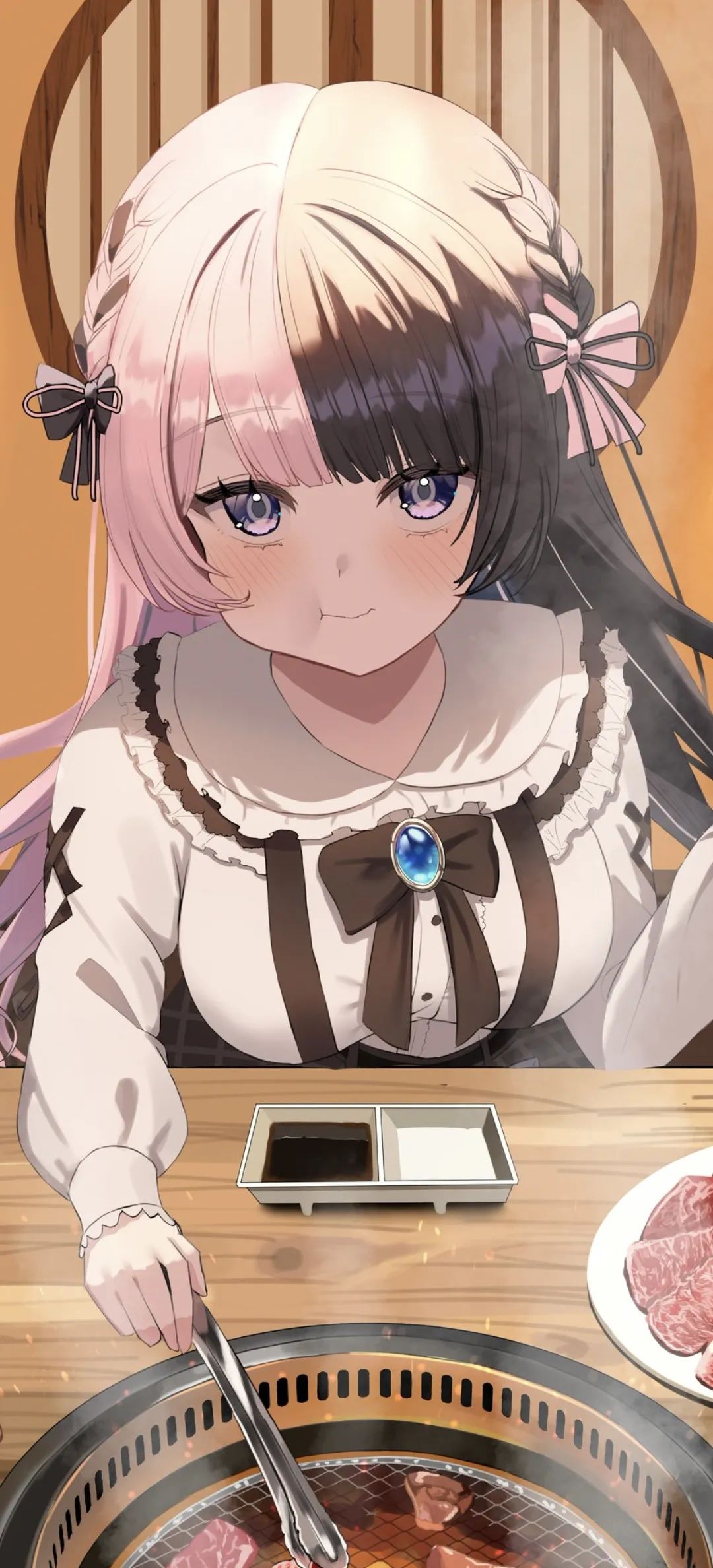 动漫壁纸 | 蜻蜓点水的瞬间，涟漪里藏着夏天的心事