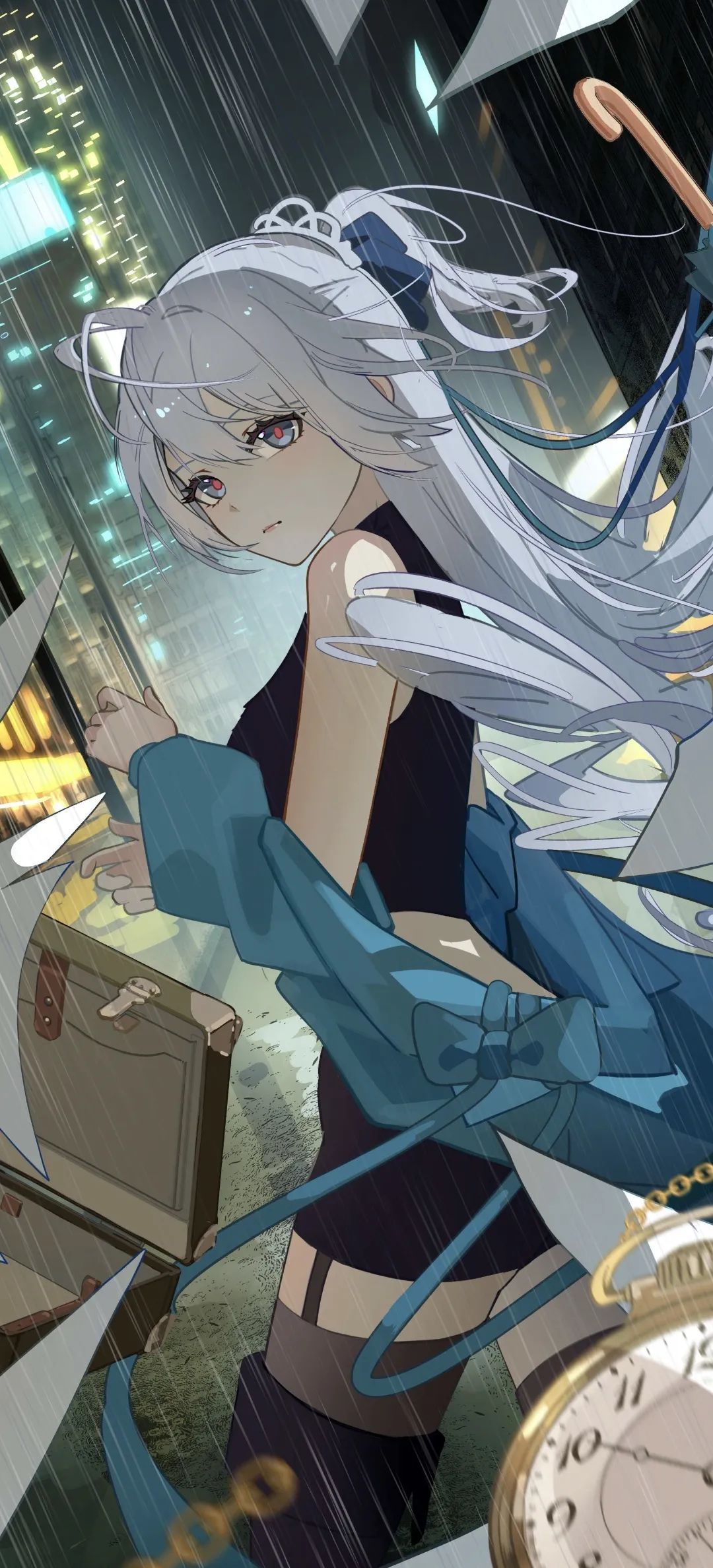 动漫壁纸 | 踏着馥郁的花香前行，青春的谜底在葳蕤时光中渐次舒展