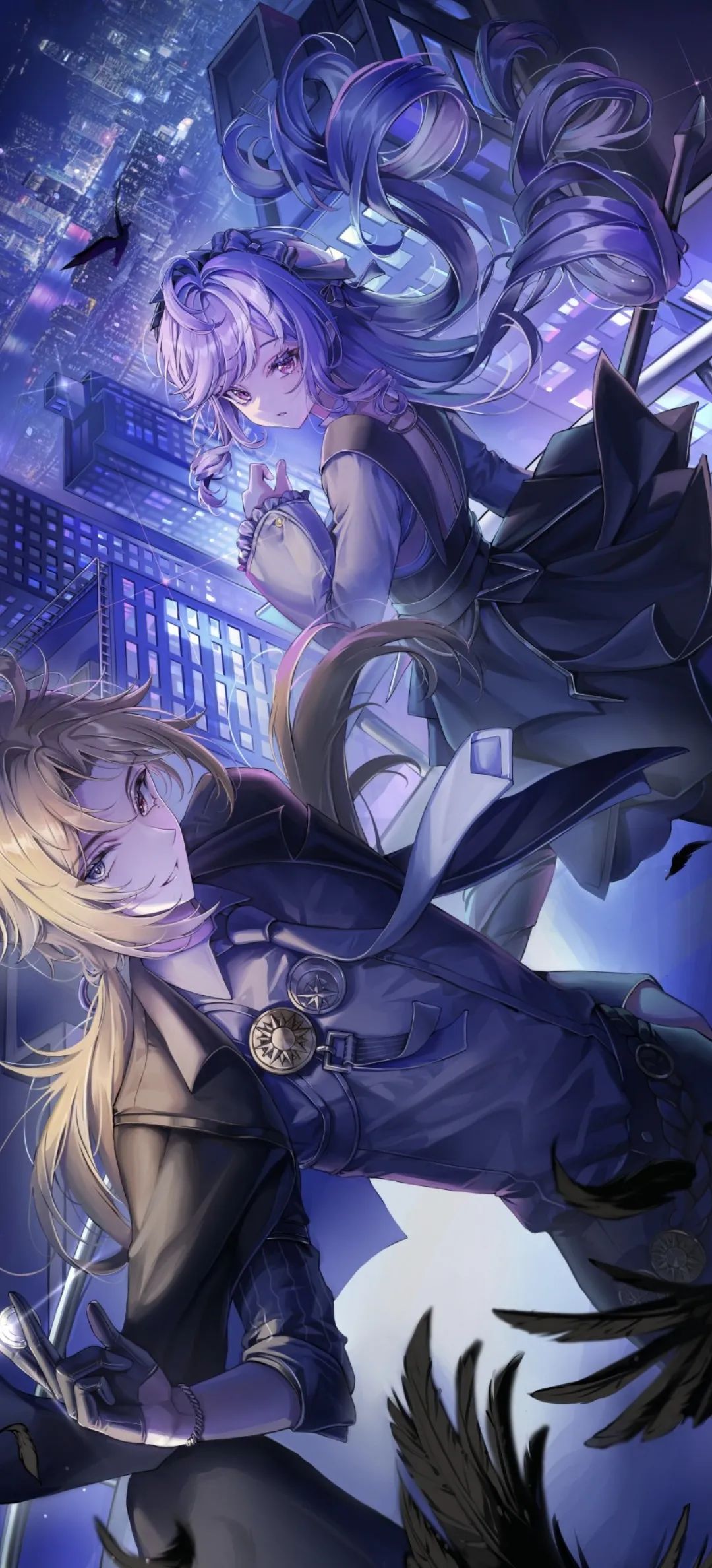 动漫壁纸 | 踏着馥郁的花香前行，青春的谜底在葳蕤时光中渐次舒展