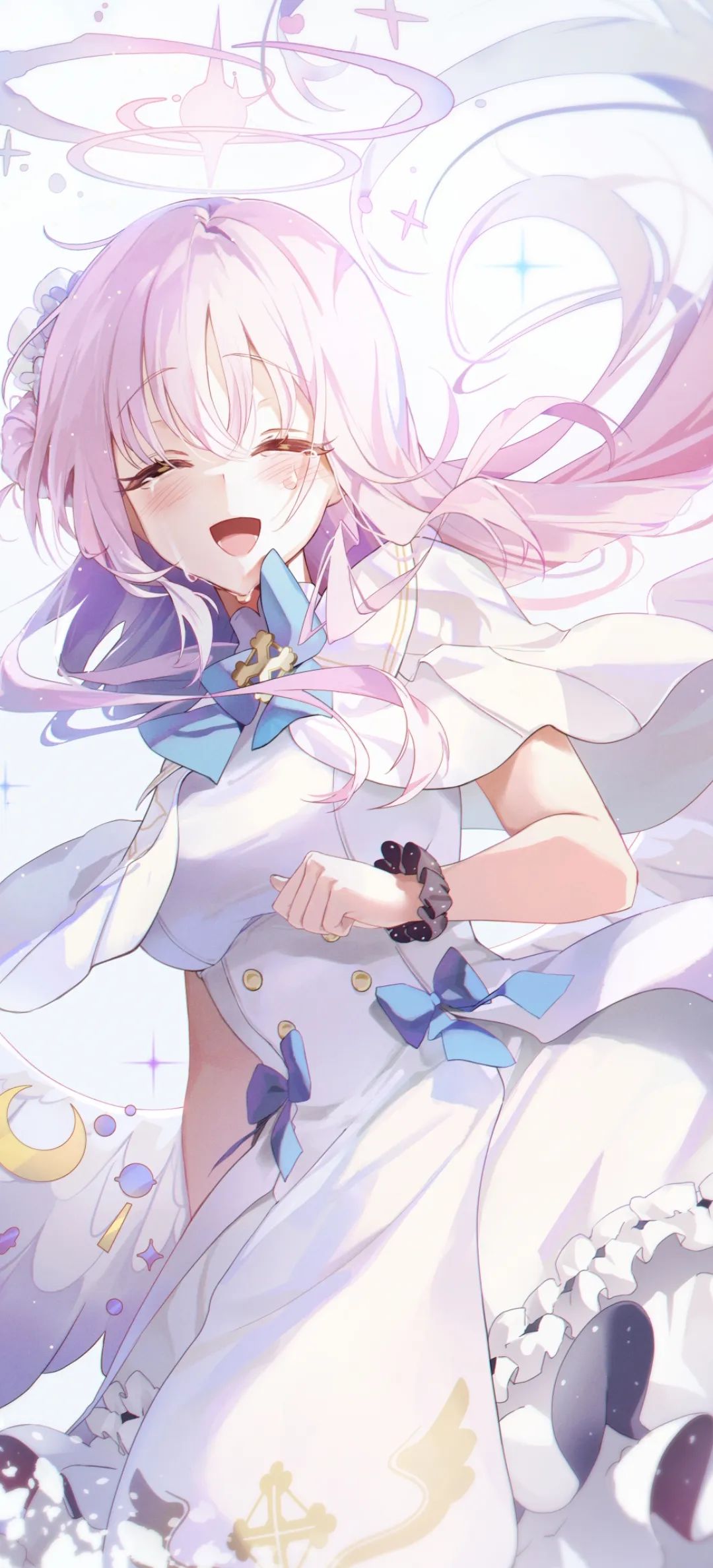 动漫壁纸 | 踏着馥郁的花香前行，青春的谜底在葳蕤时光中渐次舒展