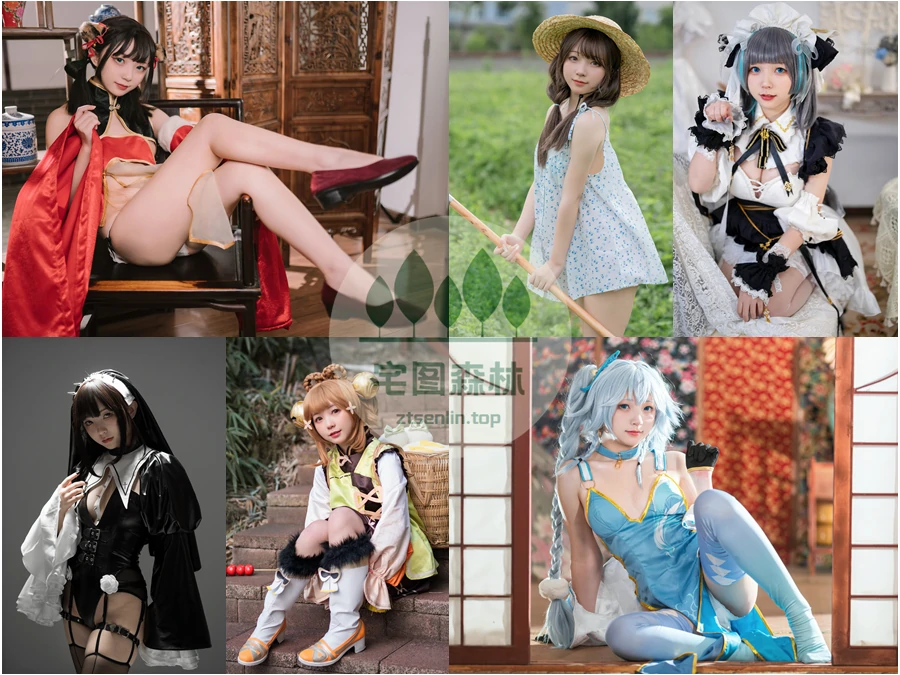 花铃写真套图合集下载&汇总[69套-29.3G]-cosers写真次元网
