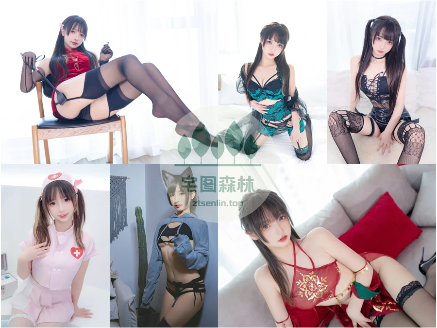 神楽坂真冬(神乐坂真冬)高清原版cosplay写真图包合集：高颜值的人气美腿动漫博主[214套-84.5G]-第1张-宅图森林写真资源合集下载