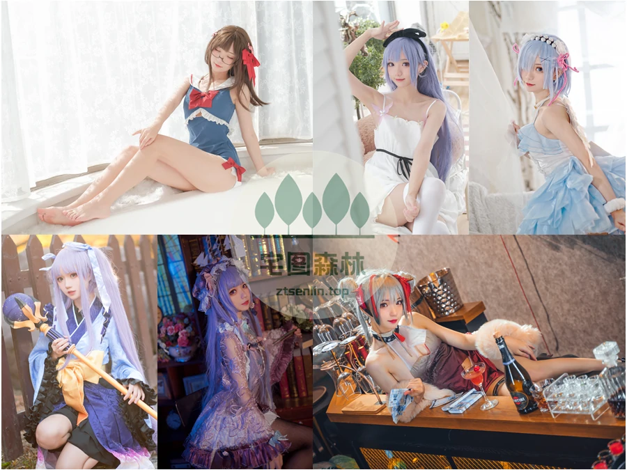 花柒Hana写真图包合集下载&汇总：大写的清纯可爱[36套-4.8G]-cosers写真次元网