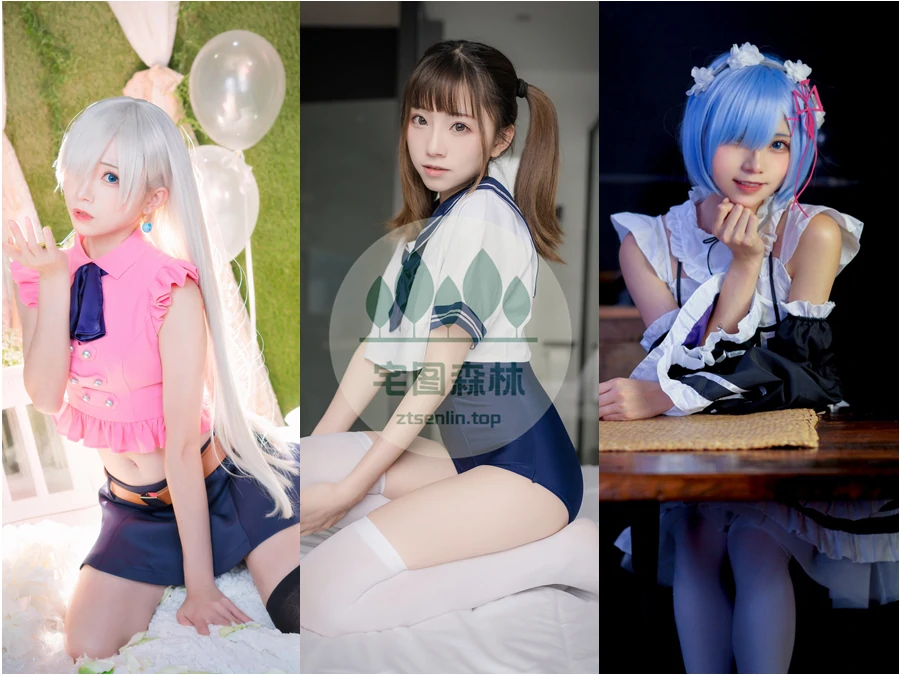 Kitaro绮太郎写真合集下载&汇总：桃花面樱桃口[129套-24.9G]-第4张-宅图森林写真资源合集下载