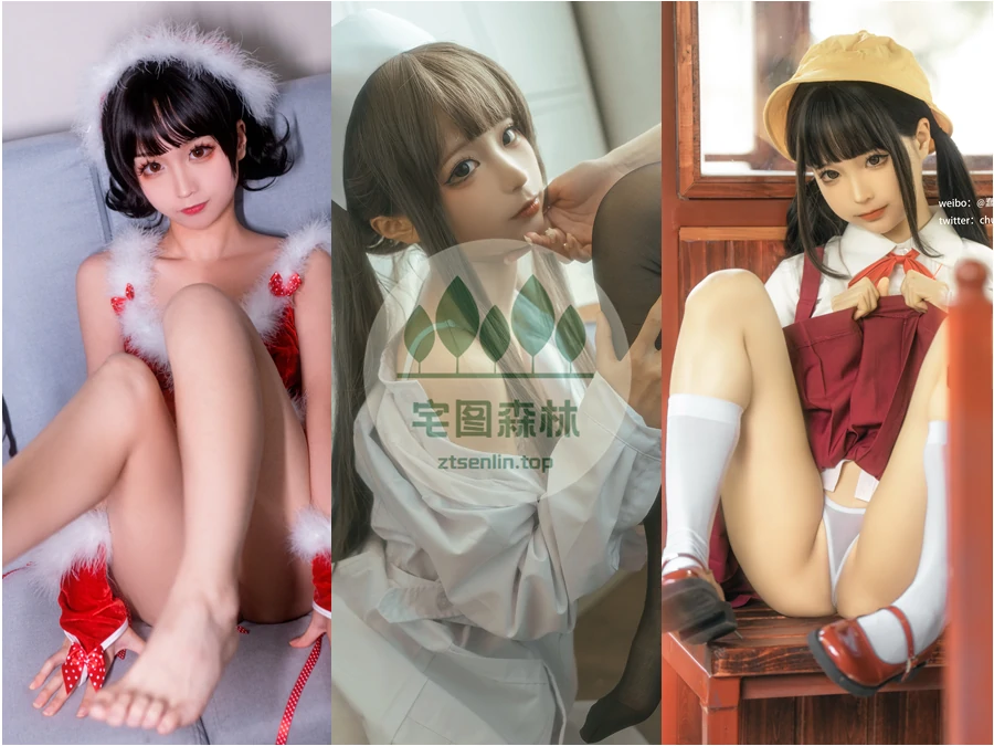 动漫博主蠢沫沫写真合集下载&汇总：纯真又妖媚的童颜巨乳[385套-230.3G]-第17张-宅图森林写真资源合集下载