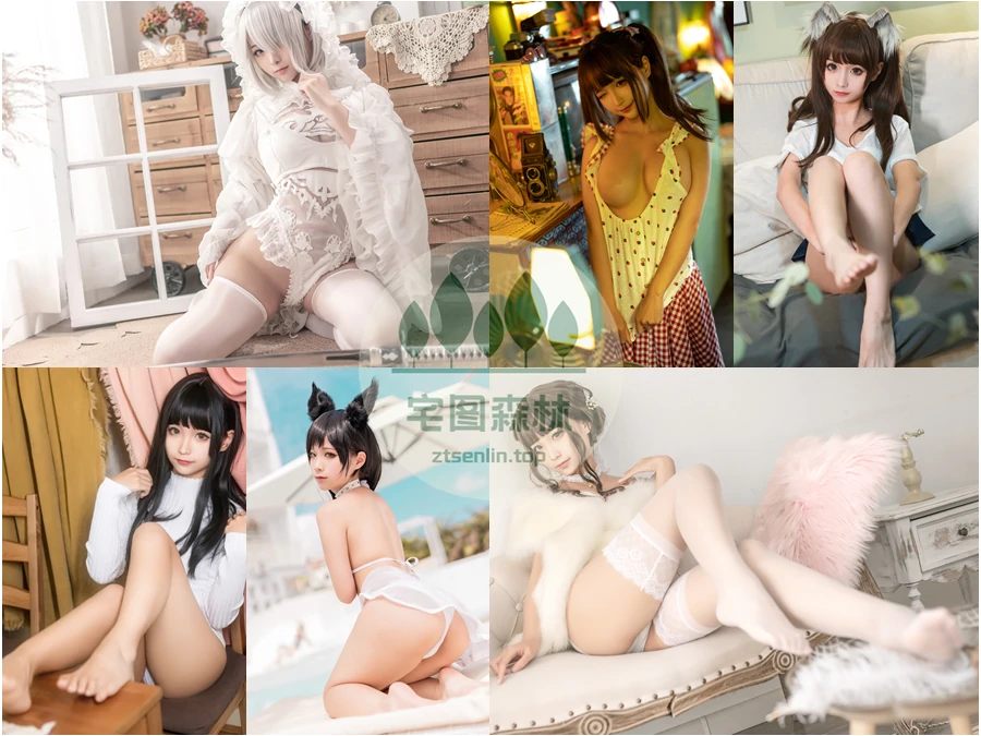 动漫博主蠢沫沫写真合集下载&汇总：纯真又妖媚的童颜巨乳[385套-230.3G]-第3张-宅图森林写真资源合集下载